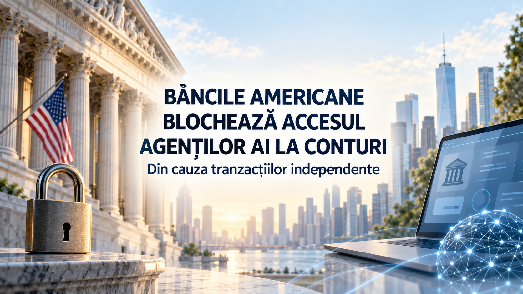 Băncile americane blochează accesul agenților AI la conturi, din cauza tranzacțiilor independente