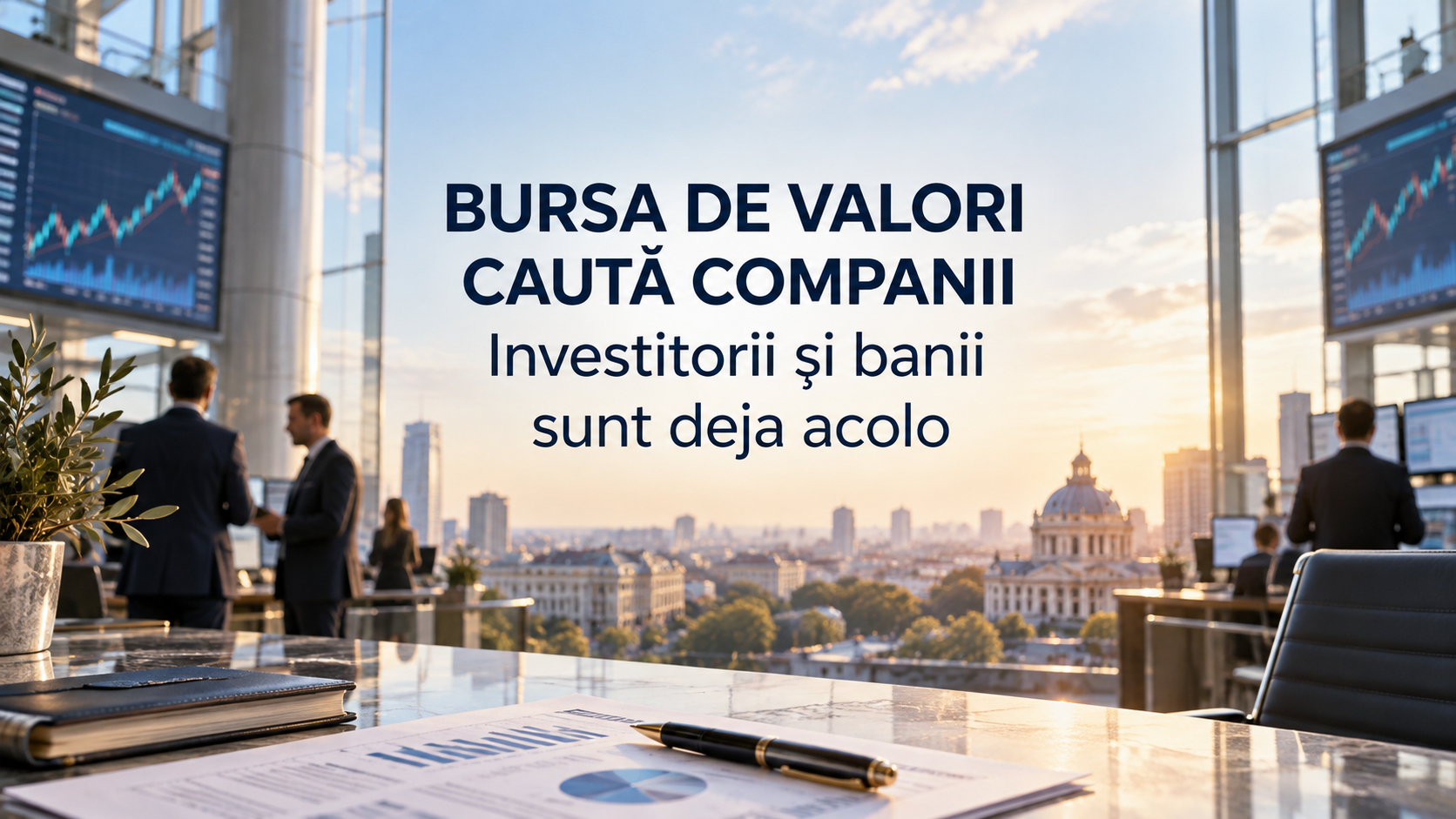 Bursa de Valori caută companii. Investitorii și banii sunt deja acolo