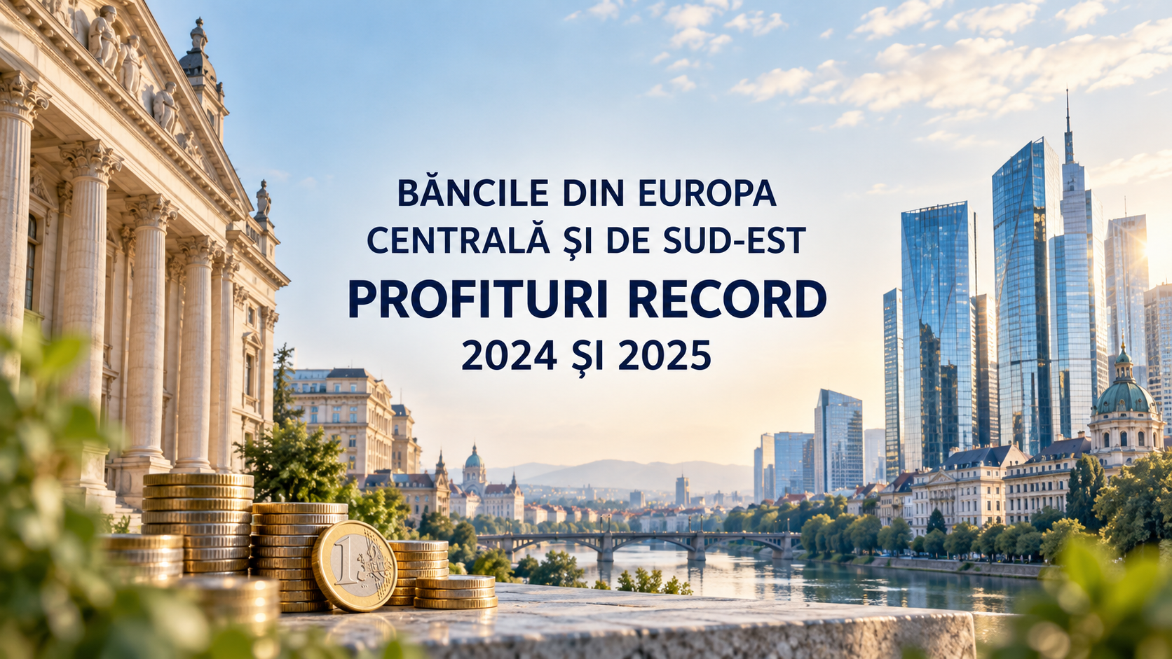 Băncile din Europa Centrală și de Sud-Est au înregistrat profituri record în 2024 și 2025