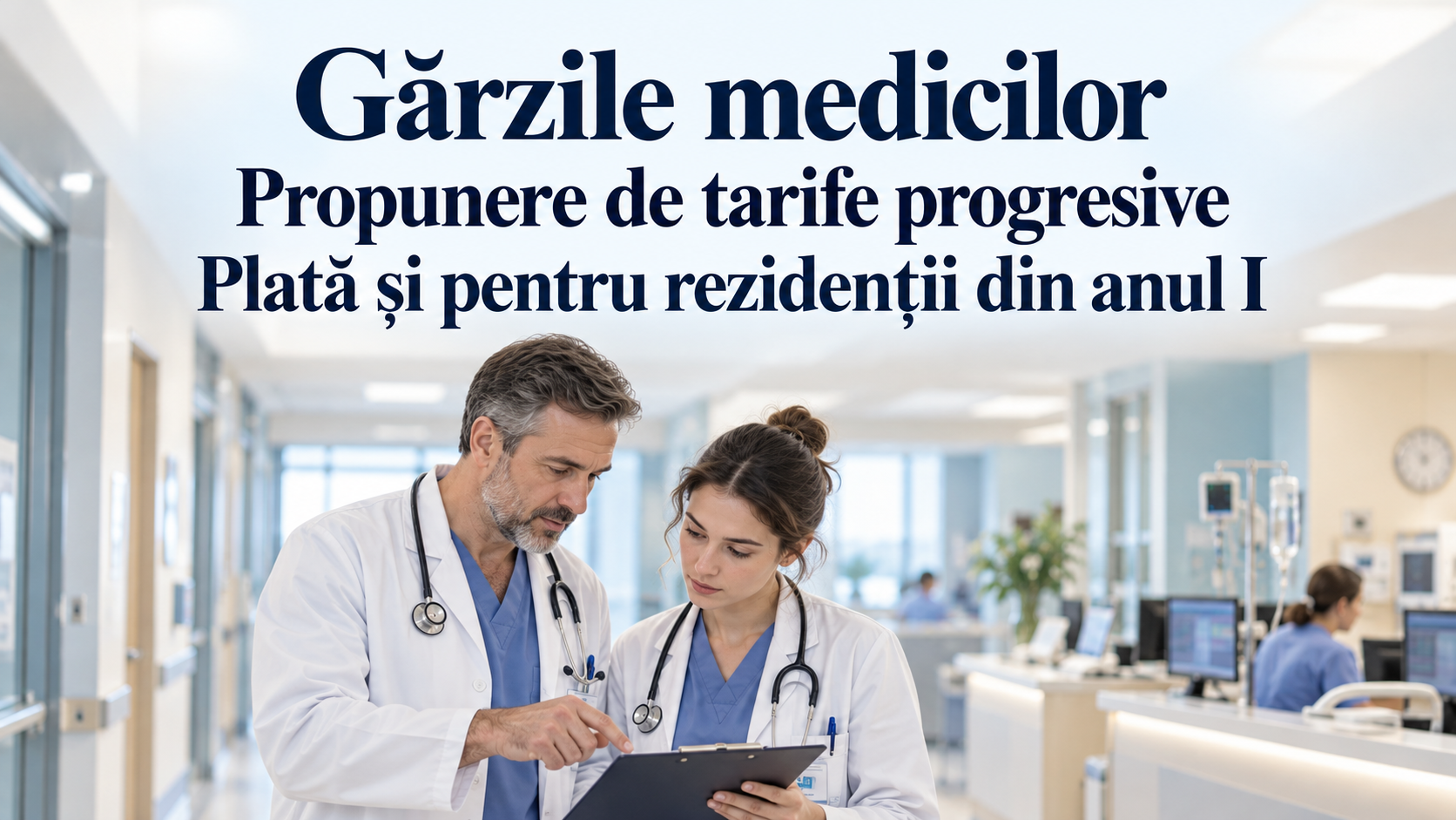 Ministrul Sănătății propune tarife progresive pentru gărzile medicilor și plată pentru rezidenții din anul I