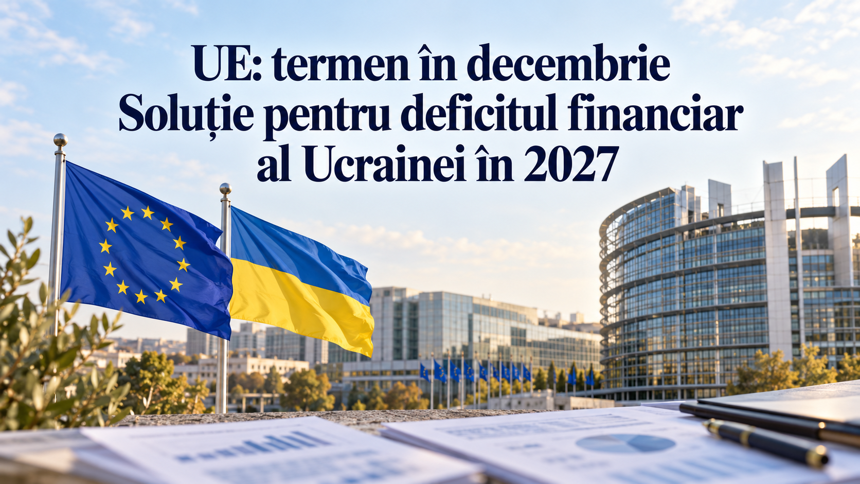 UE stabilește decembrie ca termen pentru rezolvarea deficitului financiar al Ucrainei în 2027