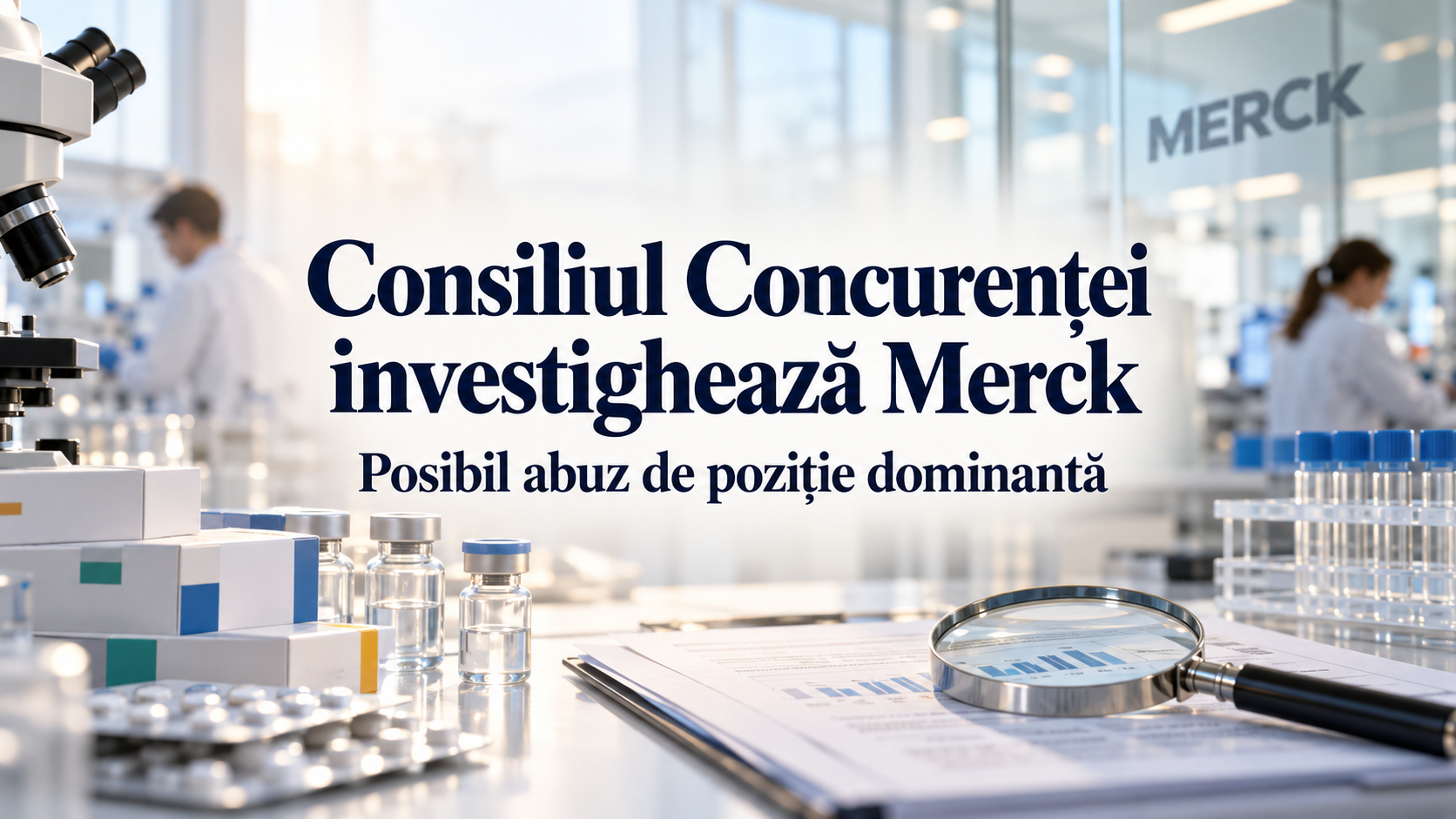 Consiliul Concurenței investighează Merck pentru posibil abuz de poziție dominantă
