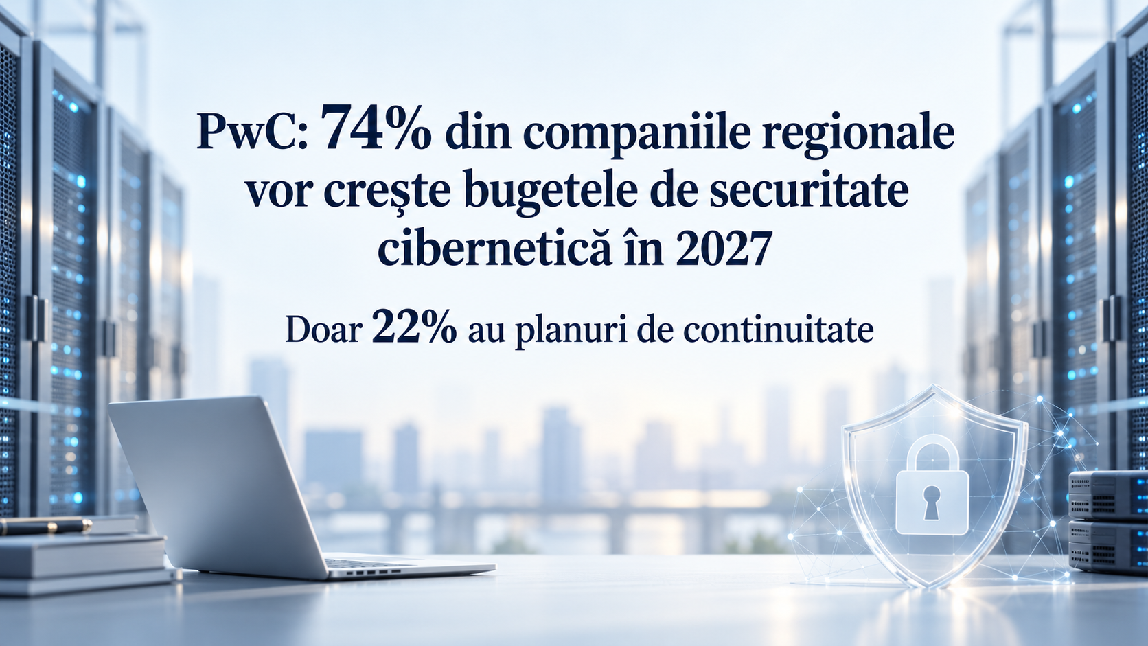 PwC: 74% din companiile regionale vor crește bugetele de securitate cibernetică în 2027, dar doar 22% au planuri de continuitate